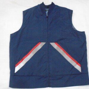 Vintage Postal Letter Carrier/Mail Handler Zip-Up Vest Size Medium